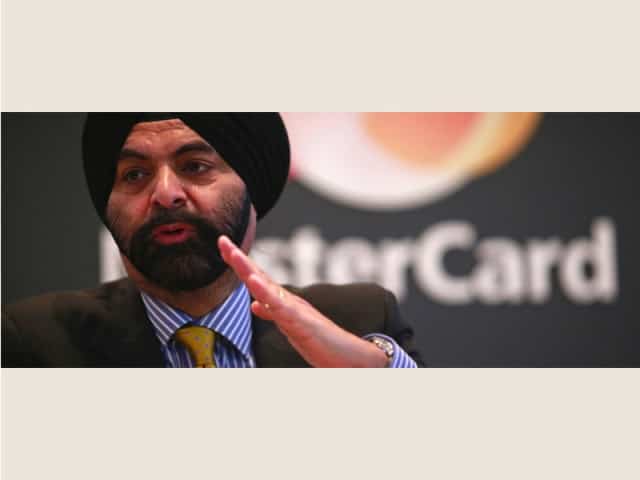 6- أجايبال سينج بانجا ( الرئيس التنفيذي لشركة ماستر كارد )