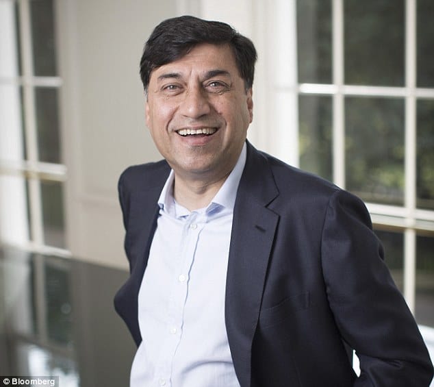 4- راكيش كابور(الرئيس التنفيذي لشركة Reckitt Benckiser )