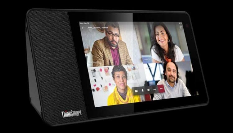 Lenovo تعلن عن طرح جهازها الذكي الجديد Think Smart View بدعم فريق عمل Microsoft