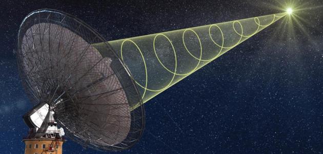 موجات الراديو الفضائية