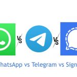 مقارنة بين كبار تطبيقات المراسلة: Signal- Telegram- Whatsapp