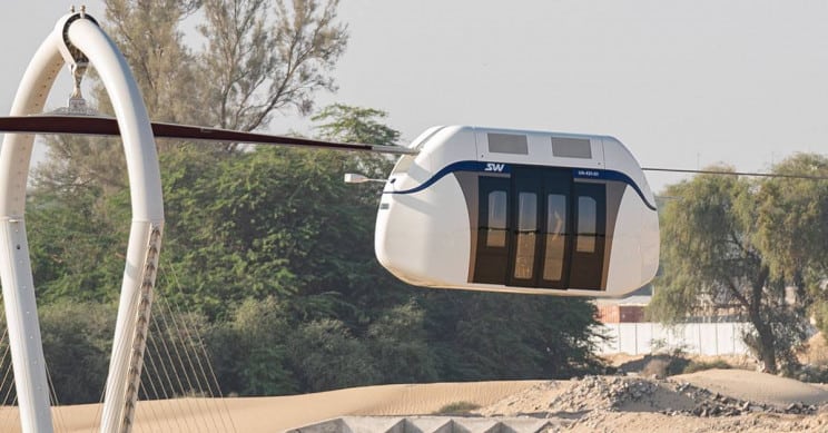 الشارقة تكشف عن أول شبكة "سكاي بود" كهربائية في الإمارات