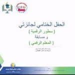 تعليم ينبع يكرّم الفائزات في مسابقتي "سطور رقمية والمعلم الرقمي"