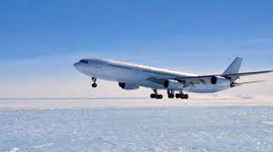 لأول مرة.. طائرة إيرباص A340 تهبط في القارة القطبية الجنوبية