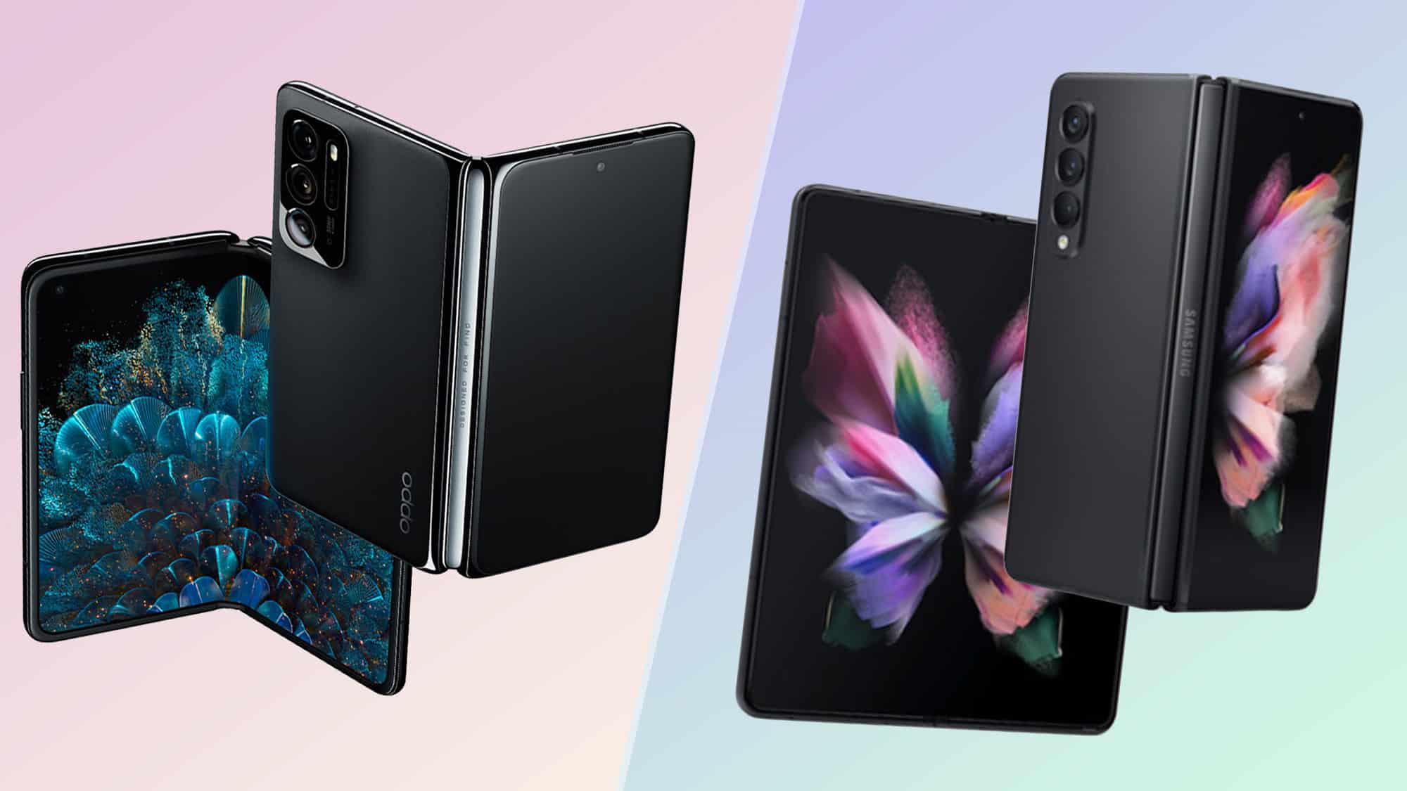 مقارنة بين هاتف Find N من Oppo و Galaxy Z Fold3 من سامسونج