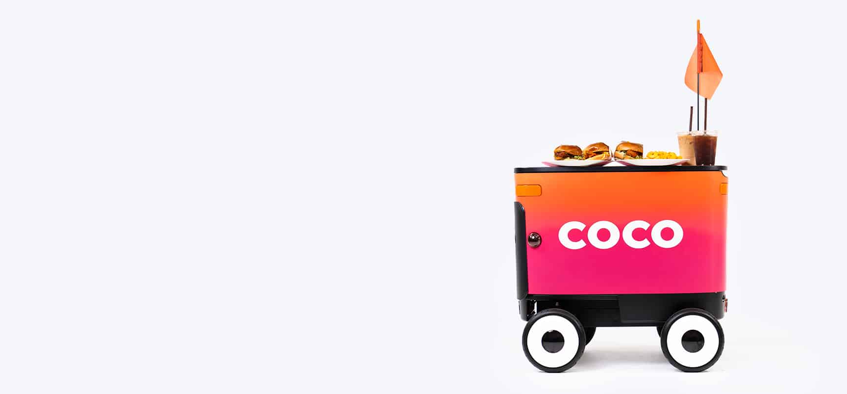 روبوتات توصيل الطعام Coco تدخل شوارع هيوستن