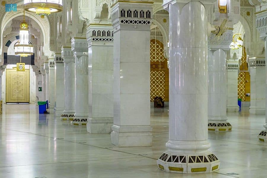 تلطيف الهواء وتبريده وتنقيته في المسجد الحرام من خلال أكبر محطتي تبريد في العالم