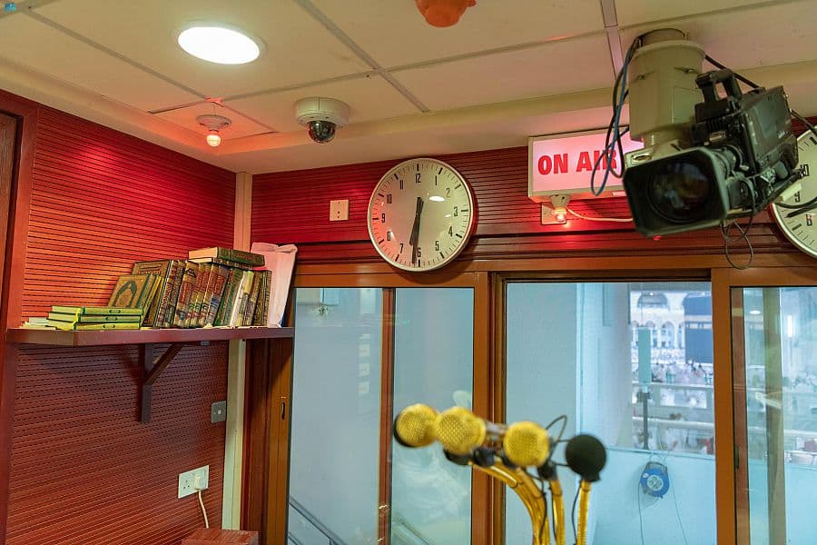 مكبرية المسجد الحرام.. أنظمة صوتية متطورة