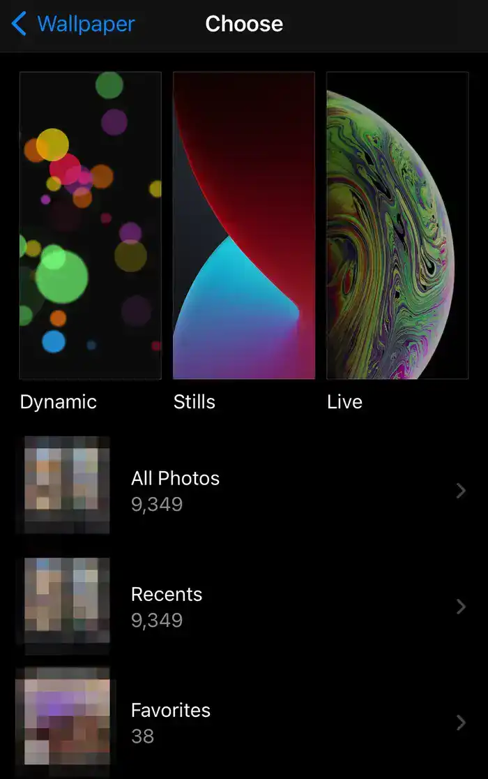 تغيير شاشة القفل على جوال ايفون