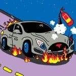 حرائق السيارات الكهربائية.. مدى خطورتها وأسبابها