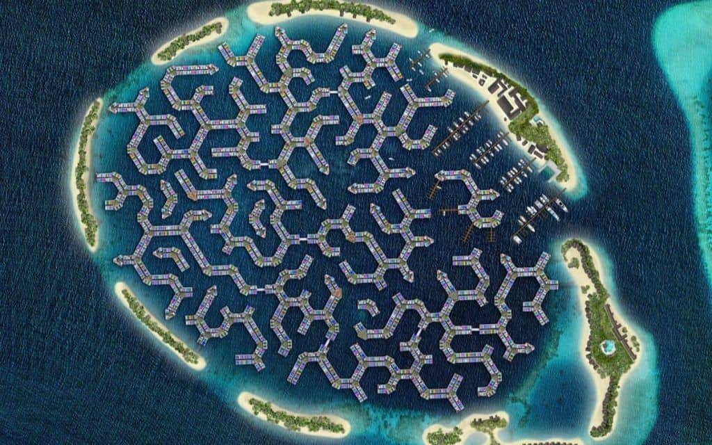 Maldives Floating City