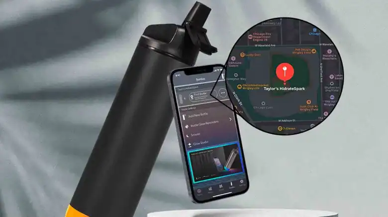 زجاجة ماء ذكية HidrateSpark Pro