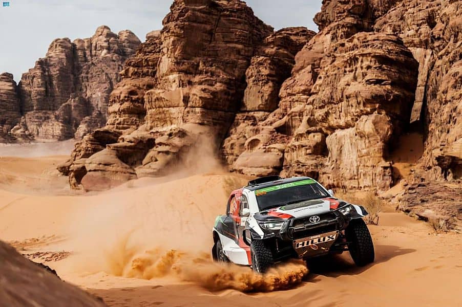 160 متسابقاً يستعدون للمشاركة في رالي حائل تويوتا الدولي ٢٠٢٣