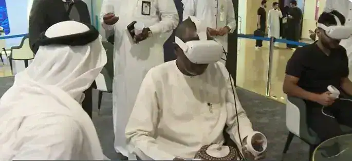 تجارب الواقع الافتراضي خلال الملتقي الـ 22 لأبحاث الحج والعمرة والزيارة