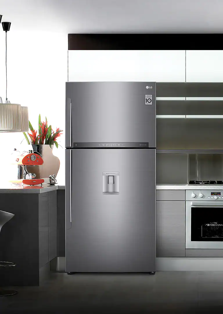 LG.. ثلاجة أنيقة وعصرية