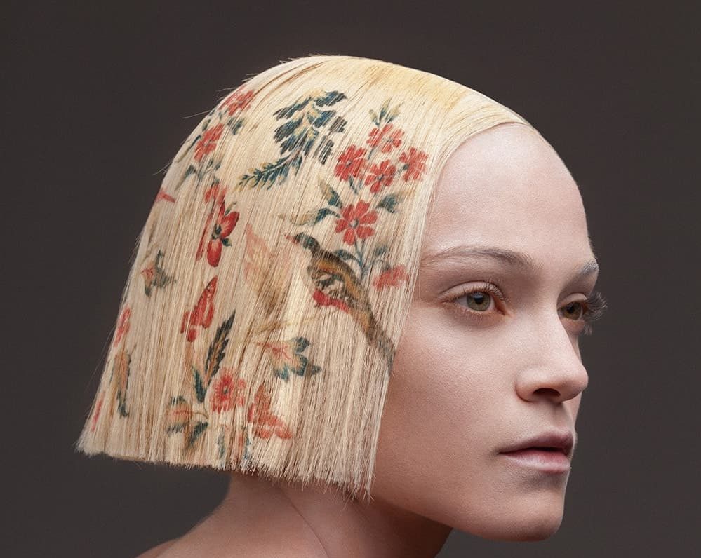 لماذا تصبغ شعرك بينما يمكنك طباعته؟