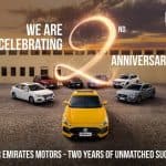 "إنتر إميرتس موتورز" تحتفل بمرور عامين من النجاح لعلامة "إم جي موتور" في دولة الإمارات