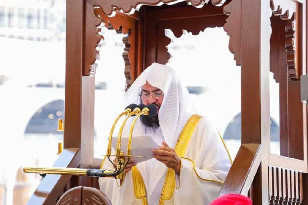 الرئيس العام للمسجد الحرام والمسجد النبوي الشيخ الدكتور عبدالرحمن السديس