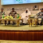 اعلن في حفل المعايدة صفرية الاختناقات في الحرمين وادارة اكبر حشد في العالم