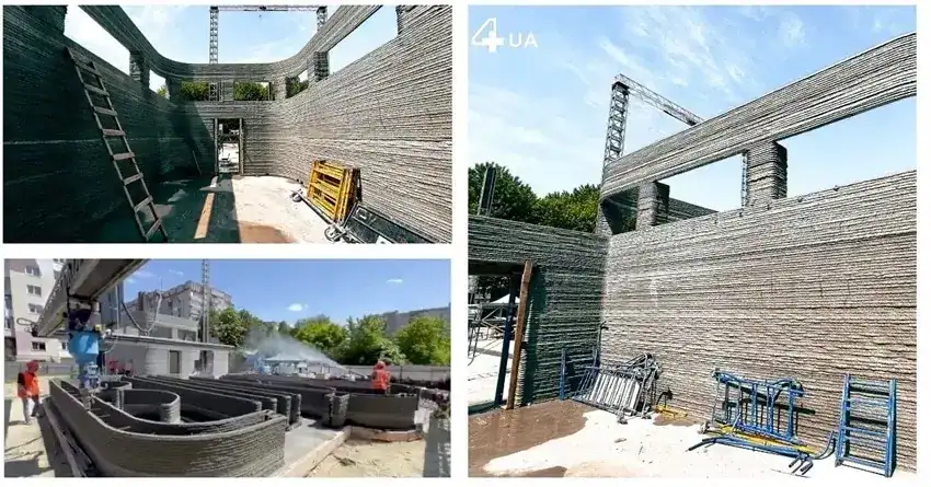 أوكرانيا تلجأ إلى الطباعة ثلاثية الأبعاد لبناء المدارس