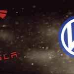 شعار فولكس مع شعار تسلا