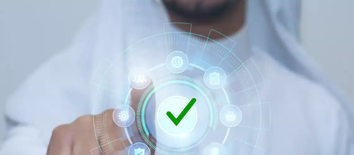 رمزية للتحول الرقمي في السعودية