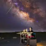 الصحراء البيضاء تصوير عبد الوهاب