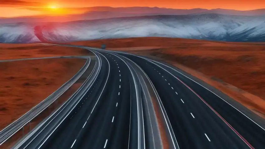 بزيت الزيتون.. رصف طريق سريع في إسبانيا