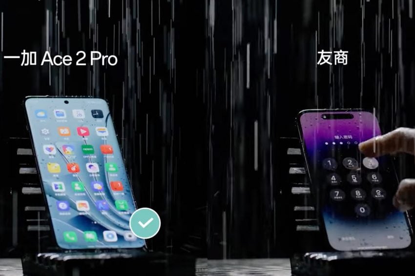 OnePlus 1 Plus Ace 2 Pro.. هل يمكن استخدامه تحت الماء؟