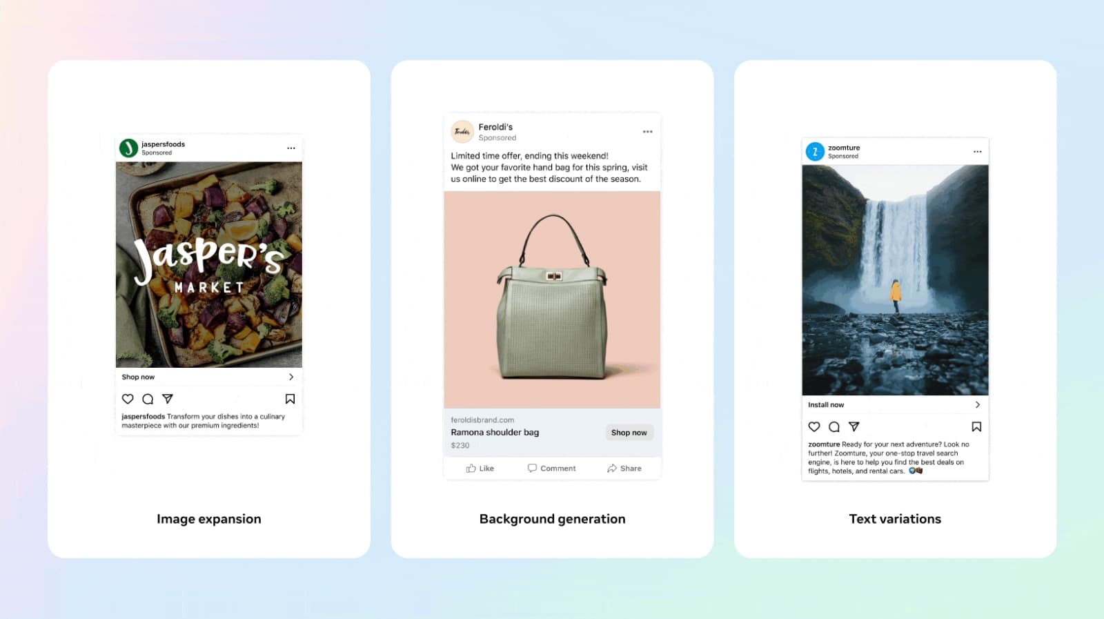 تحديثات من ميتا لتصميم الإعلانات باستخدام الذكاء الاصطناعي التوليدي