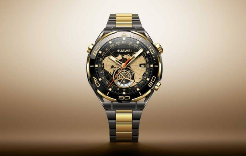 Huawei Watch Ultimate Gold Edition.. ساعة ذكية مصنوعة من الذهب