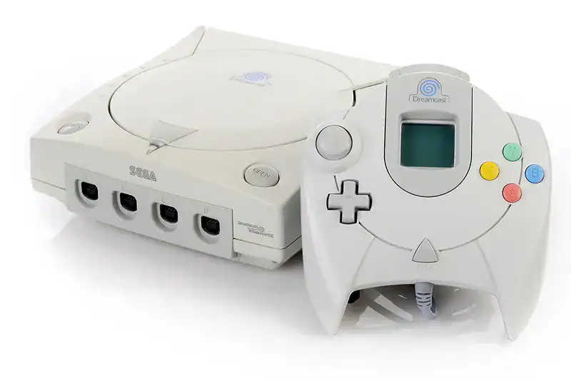 وحدة تحكم ووحدة تحكم لألعاب الفيديو المنزلية SEGA Dreamcast