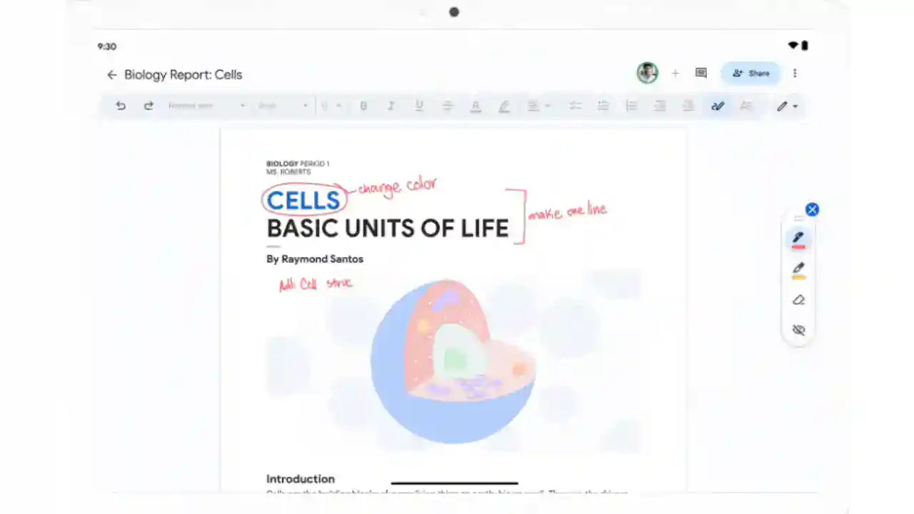 ميزة جديدة من Google Docs للمستخدمين على Android ..ما هي؟