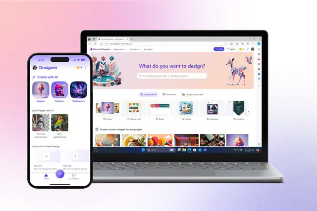 مايكروسوفت تضيف تطبيق Microsoft Designer إلى iOS وAndroid