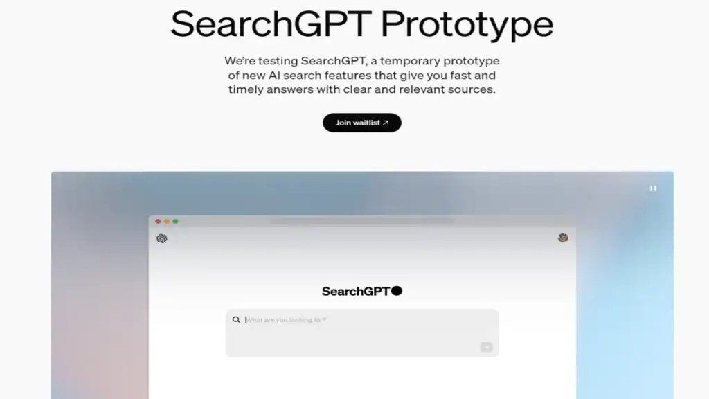 شركة OpenAI تطلق محرك البحث SearchGPT.. اعرف مميزاته 