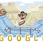 جوجل يحتفل ببدء رياضة التزلج في أولمبياد باريس