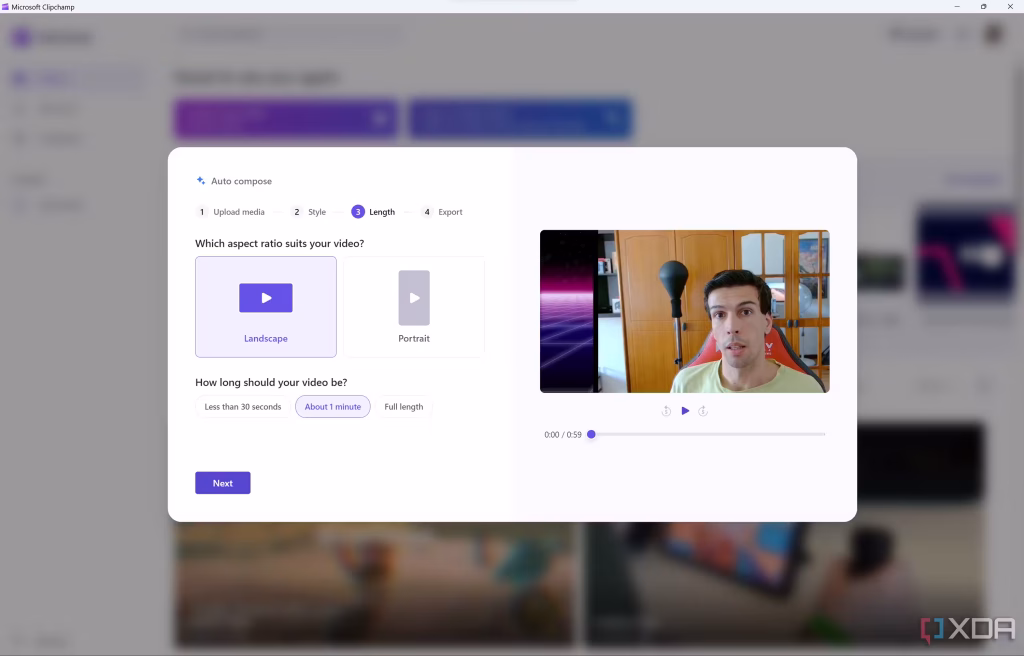 مايكروسوفت تعزز قدرات محرر الفيديو ClipChamp