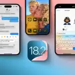 نظام تشغيل iOS 18.2.1