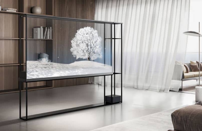 "LG" تطلق أول تلفزيون شفاف بتقنية "OLED" في العالم