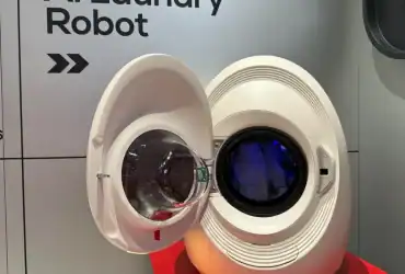 غسالة الملابس الذكاء الاصطناعي. مصدر الصورة موقع cnet