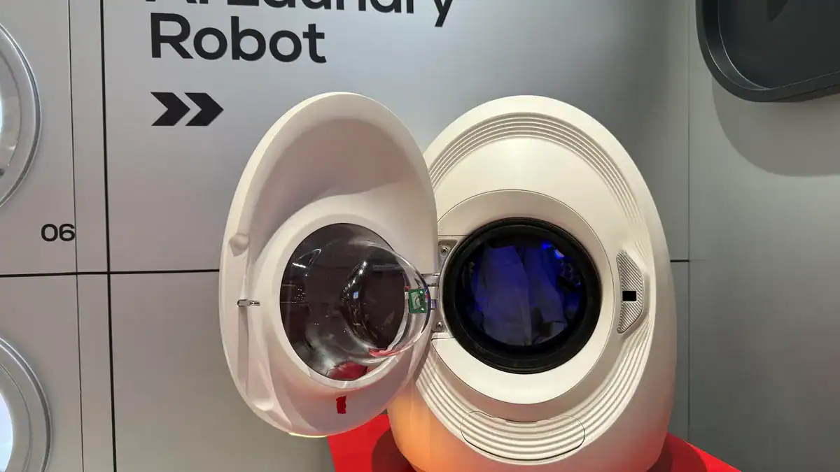 غسالة الملابس الذكاء الاصطناعي. مصدر الصورة موقع cnet