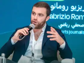 فابريزيو رومانو يشارك في المنتدى السعودي للإعلام
