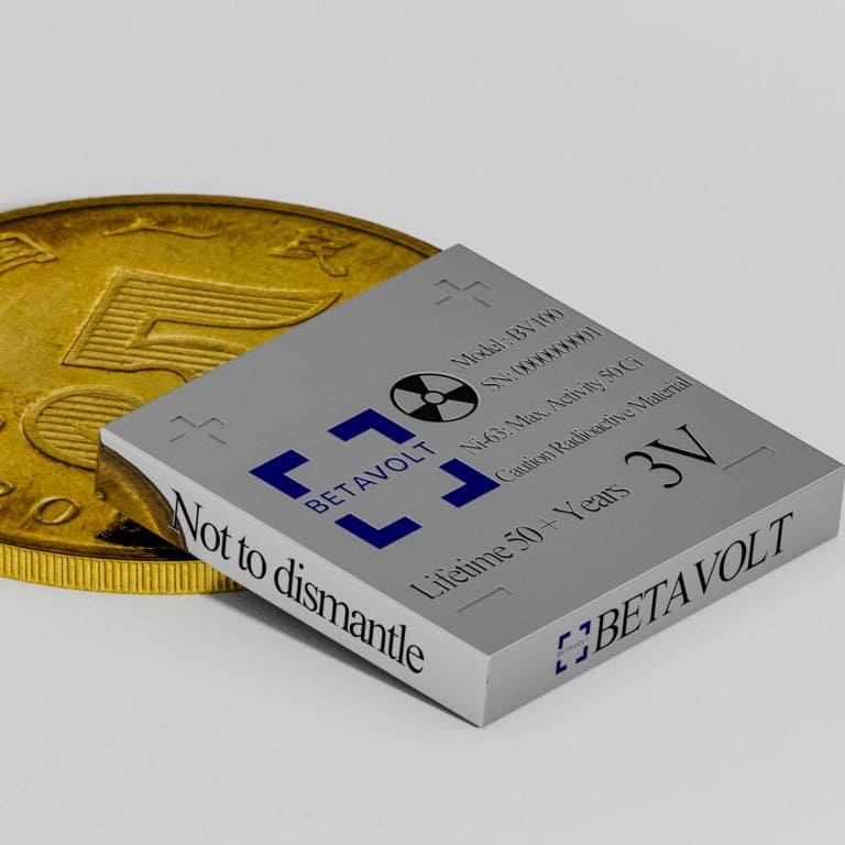 BV100 بطارية تعمل بالطاقة النووية