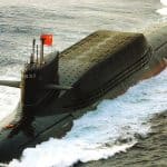 غواصة صواريخ صينية باليستية من طراز جين 094A