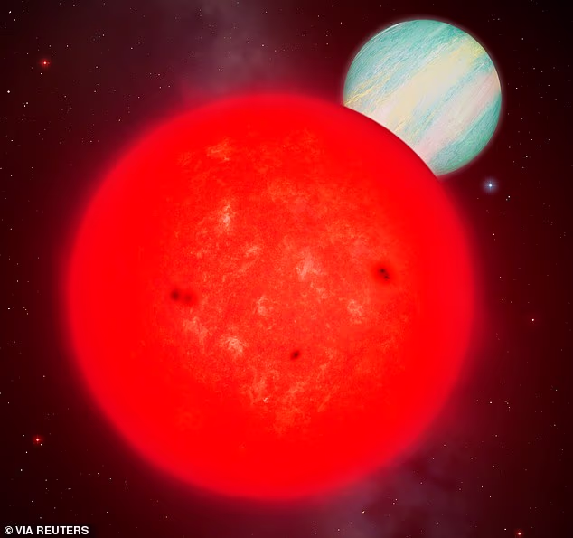 اكتشاف كوكب عملاق