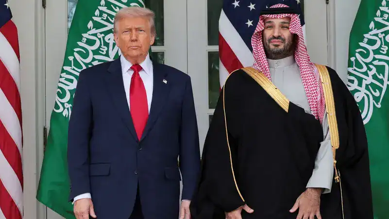 الأمير محمد بن سلمان وترامب