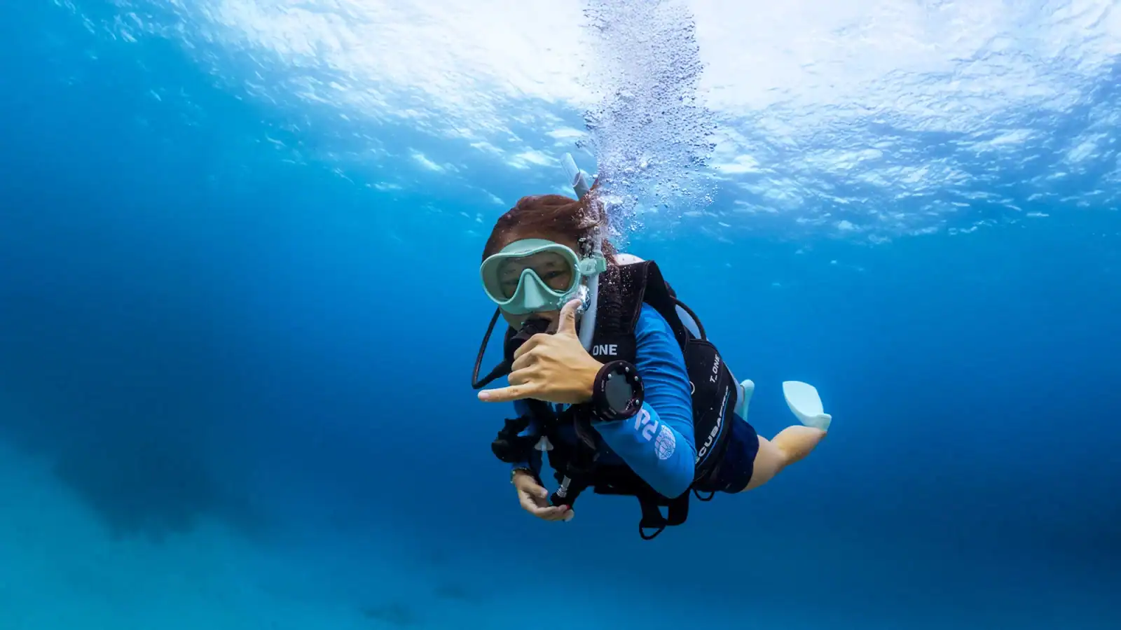 diving